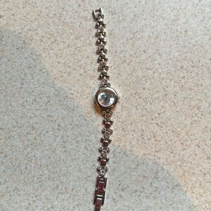 Official Disney Mickey Mouse Crystal Tennis Bracelet Watch